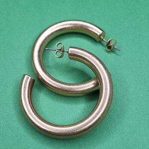 Elegant Gold Hoop Earrings